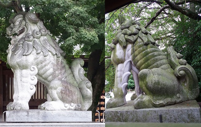 神奈川県寒川市　<b>寒川神社</b>　平成06年中秋　成瀬石材商会